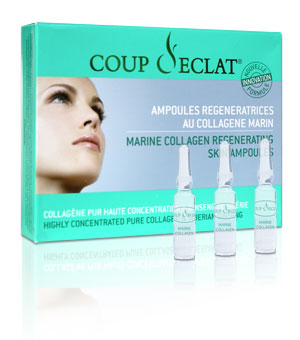 ASEPTA COUP D\'ECLAT Marine Collagen Ampoul... Made in Korea